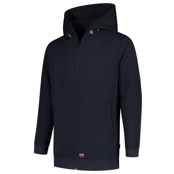 Sweatshirt Unisex Tricorp Hooded Sweat Jacket Washable 60°C - Navy Blue / 2XL