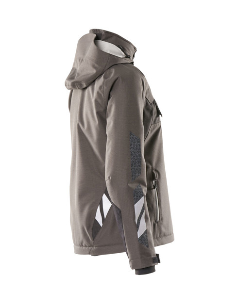 Winter Jacket - MASCOT® - Dark Anthracite / Black / XL