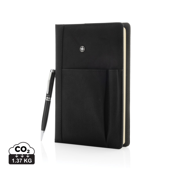 XD - Refillable notebook and pen set