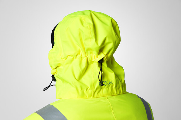 6418 PADDED JACKET ORANGE HV XS