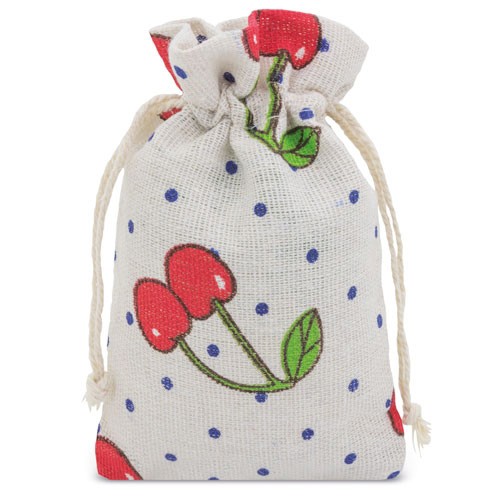 BOLSA DE ALGODAO CEREJAS