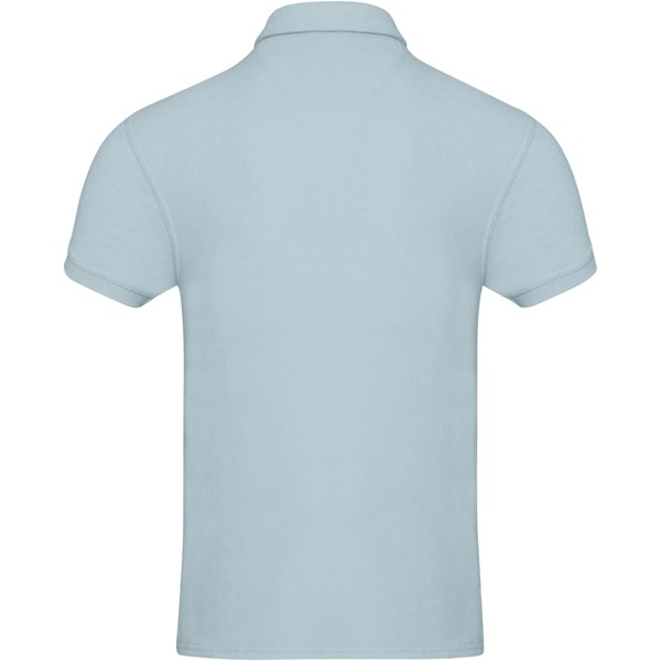Akoya GRS recycled terry unisex polo - Cloud Blue / S
