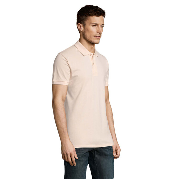 PERFECT MEN Polo homen 180g - Rosa CremosoXL