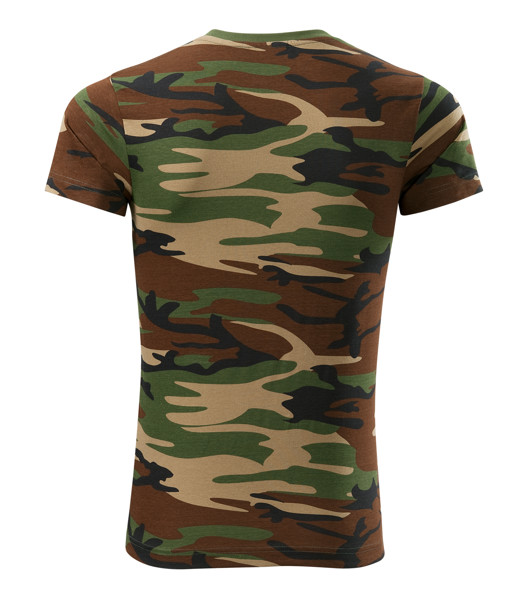 Tričko Unisex Malfini® Camouflage - Camouflage Brown / 2XL