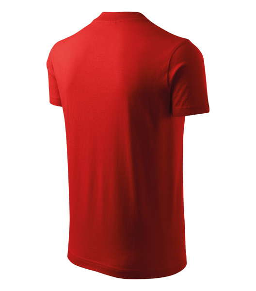 Tričko Unisex Malfini® V-Neck - Červená / 2XL