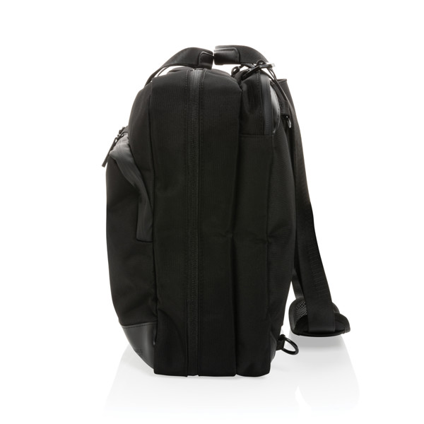 Swiss Peak 2-in-1 laptop backpack, 15.6 inch, recycled
