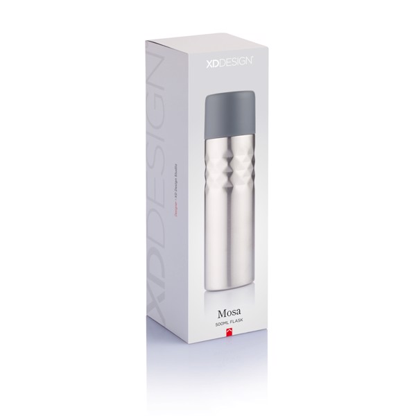 Xd Design Mosa flask, 500ml, stainless steel - Anthracite