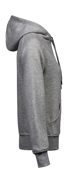 Ladies Hooded Sweat - Wood / XL
