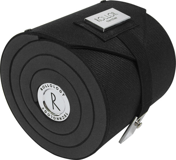 Rollor® porta-gravata viagem Gabriella - preto