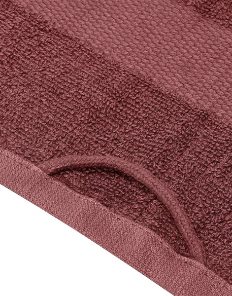 Tiber Bath Towel 70X140 Cm - Rich Red / ONE SIZE