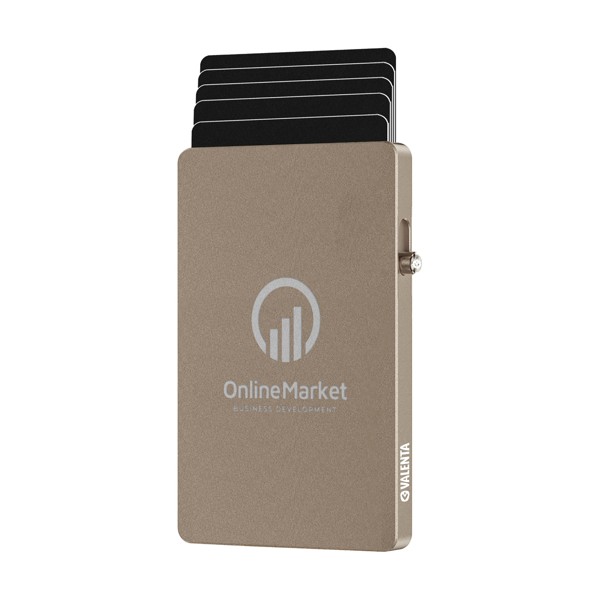 Valenta Cardprotector Aluminium MagSafe - titane