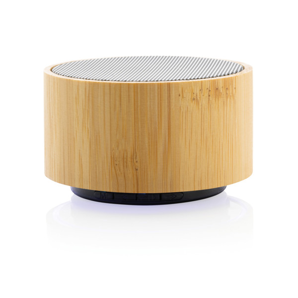 Enceinte 3W en bambou et ABS RCS - Noir