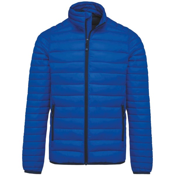 Men's Lightweight Padded Jacket - Light Royal Blue / XL