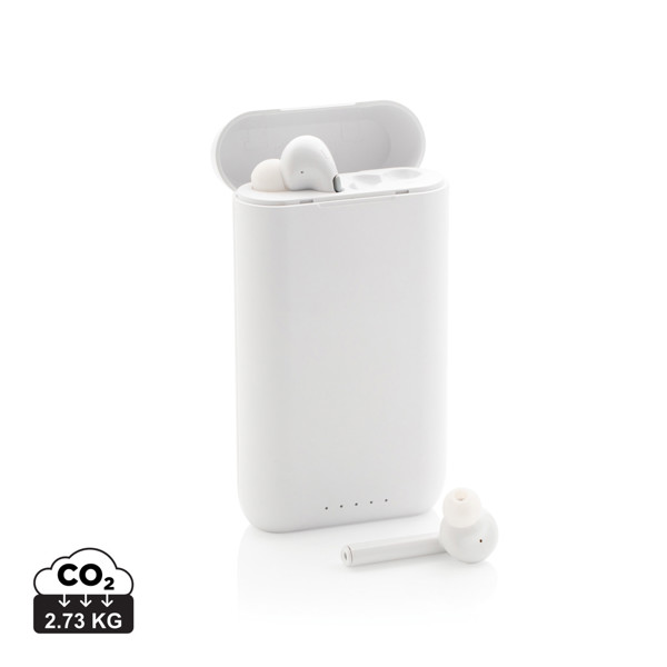 TWS sluchátka Liberty s powerbankou 5 000 mAh