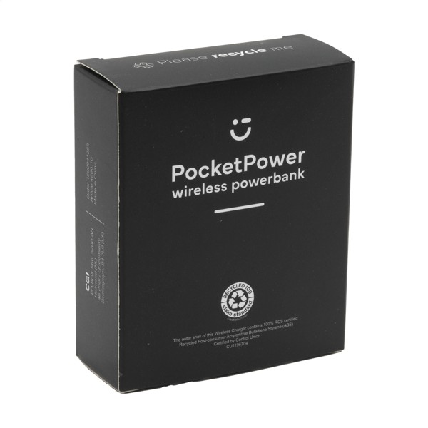 PocketPower 10000 Wireless Powerbank chargeur sans fil - Blanc