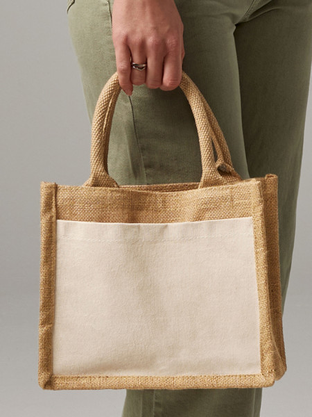 Cotton Pocket Jute Gift Bag
