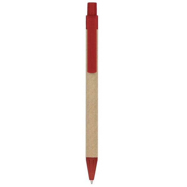 Notebook A6 with ball pen | Sidney - red