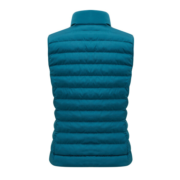 Dámská vesta IQONIQ Meru z recykl. polyesteru - Dark Teal / XL
