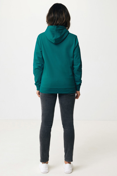 Sweat à capuche en coton recyclé Iqoniq Jasper - Verdigris / XXL