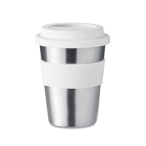 Tumbler stainless steel 350ml Irmug - White