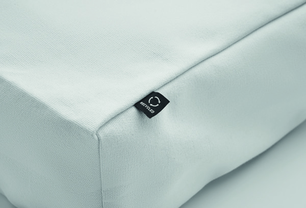 Reciklirana torbica Gave Color, 380 g/m², bombaž RPET - Bela