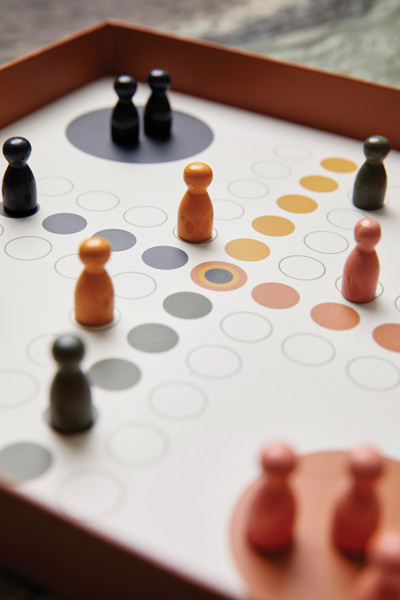 Družabna igra Vinga Ludo, 250x250 mm les, papir