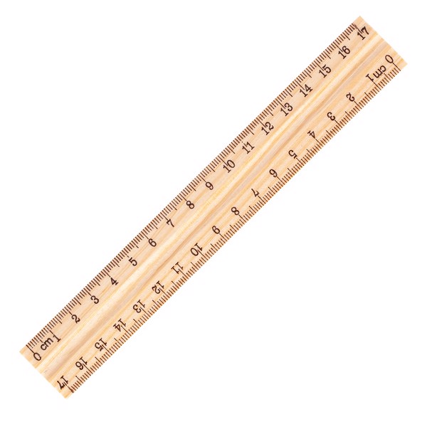 Simple pencil and ruler set