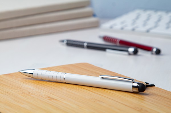 Touch Ballpoint Pen Gambit - White