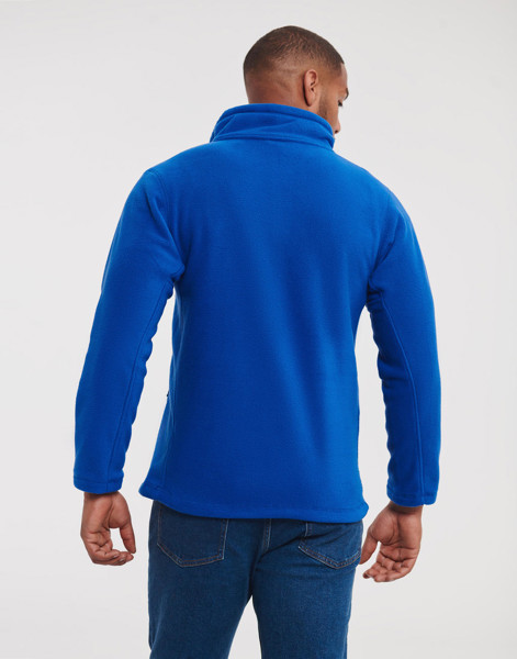 Quarter Zip Outdoor Fleece - Black / XS