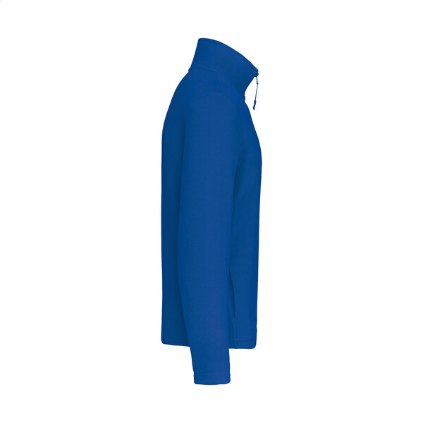 Veste polaire à fermeture éclair courte KA912 - Bleu / XL