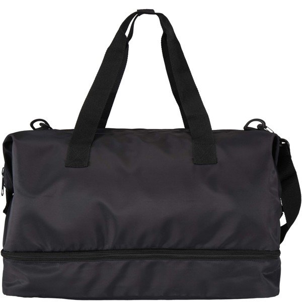 Trip Aware™ recycelte Reisetasche 42L - schwarz