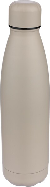 Recycled double-walled drinking bottle 500 ml Sunny - beige