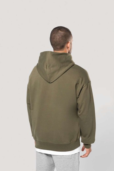 Unisex Oversized Fleece Hoodie - Wine / S