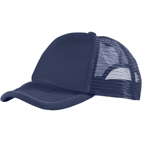 Trucker 100 g/m² Kappe mit 5 Segmenten - navy / navy