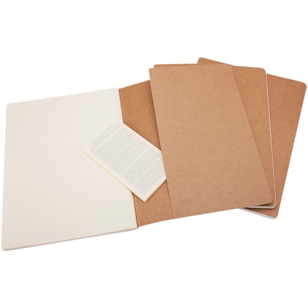 Moleskine Cahier Journal XL - plain - Kraft Brown