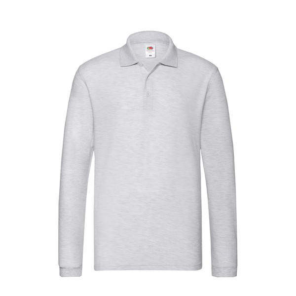 Polo Premium De Manga Comprida De Adulto 180 Gr.