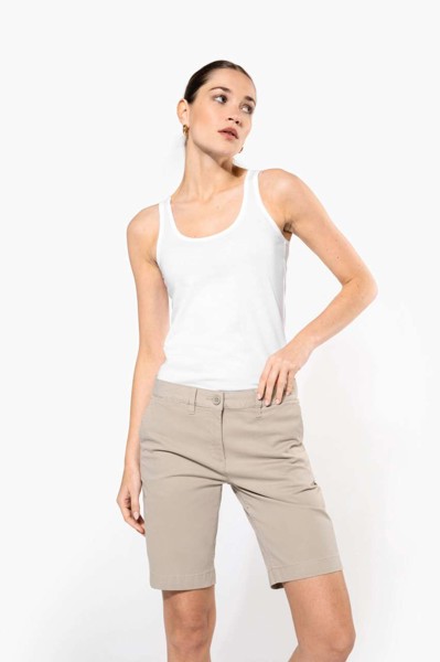 Ženske chino bermude - White / 36