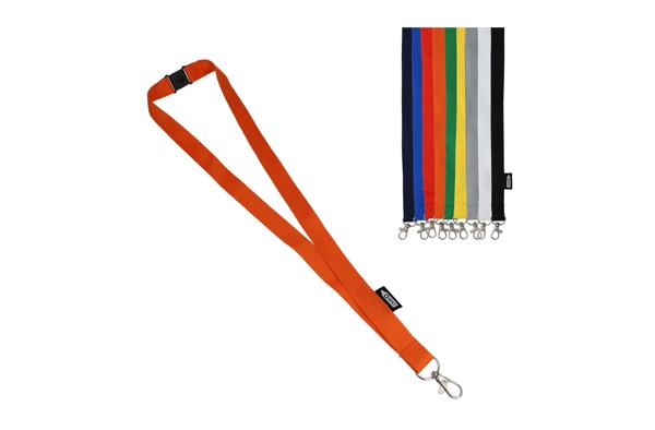 R-PET lanyard - White