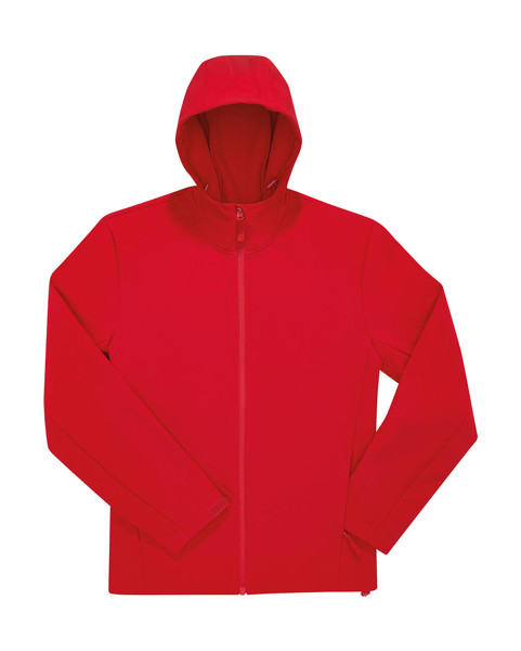 Reset 3Lr Hooded Softshell - Red / M