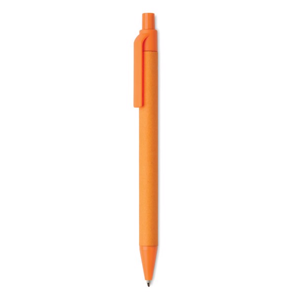 Paper/PLA corn ball pen Cartoon Coloured - Orange - AxiomGifts