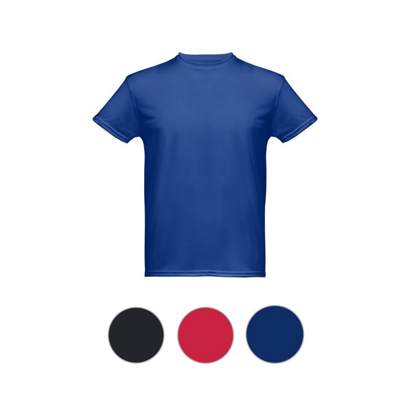 THC NICOSIA. T-shirt technique homme - Vert Hexachrome / L