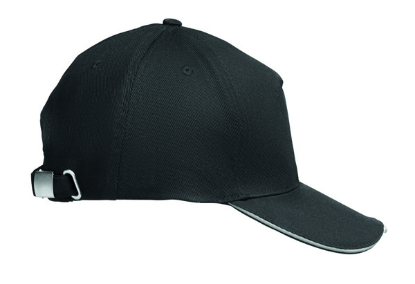Casquette en coton LED à 5 pans Luzcap
