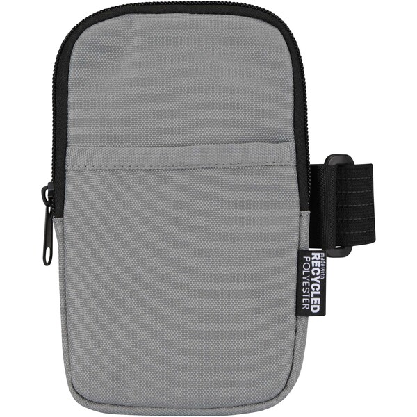 Byron GRS recycled bottle pouch - Grey
