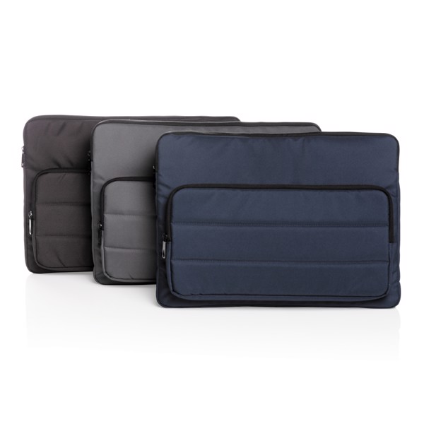 Pochette pour ordinateur 15,6" Impact en rPET AWARE™ - Bleu Marine
