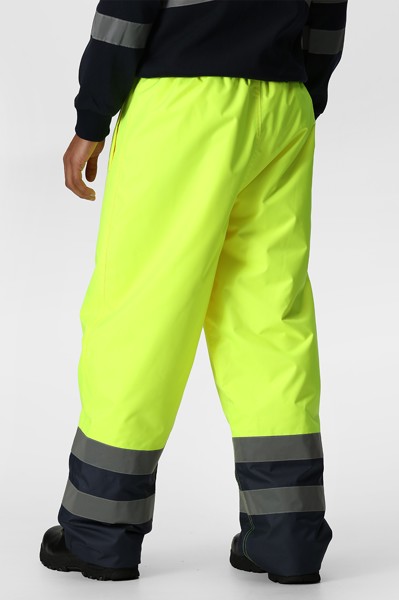 Hi Vis Insulated Overtrouser - Yellow / Navy / 2XL
