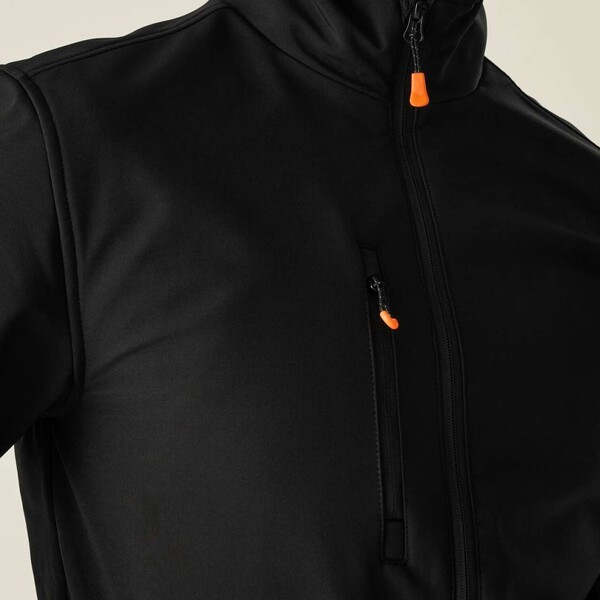Thermogen Powercell 5000 Heated Softshell Jacket - Navy / Magma / L