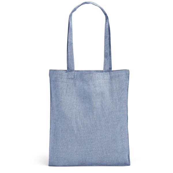 RYNEK. Bag with recycled cotton (140 g/m²) - Blue