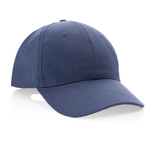 Impact 6 Panel Kappe aus 190gr rCotton mit AWARE™ Tracer - Navy Blau
