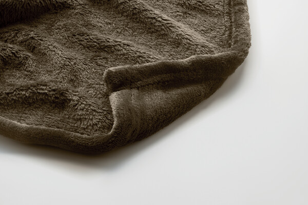 Coperta in pile RPET 280gr/m² Logan - Terra