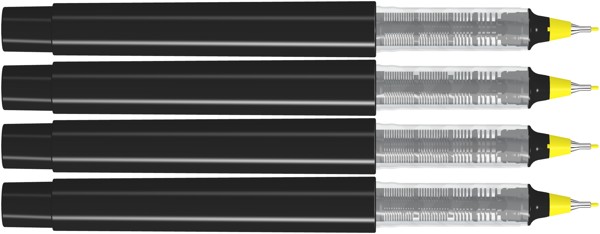 RECYCLED PET PEN PRO FL - YELLOW